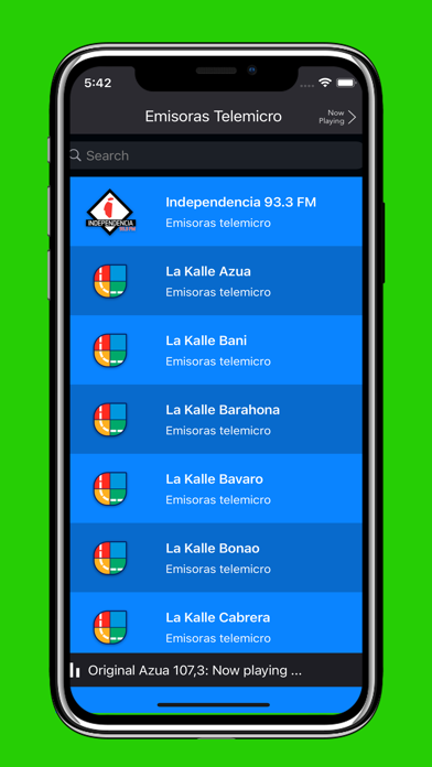 Emisoras Telemicro Screenshot