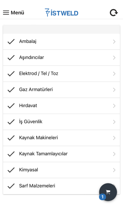 İstweld B2B Screenshot