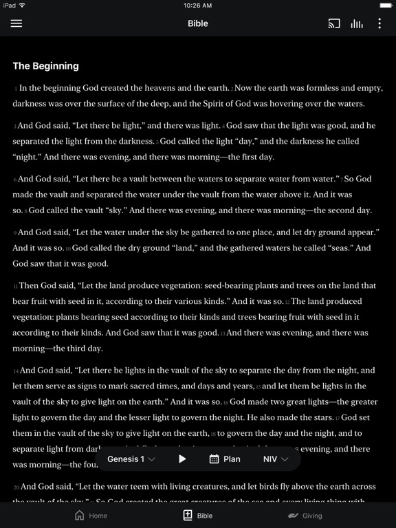 Calvary Baptist Church Lindsay iPad screenshot 3 - Education app