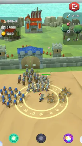 Game screenshot King of War Idle Fantasy apk