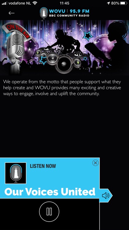 WOVU 95.9FM - Community Radio