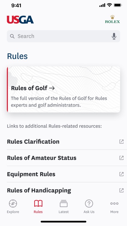 The Official Rules of Golf