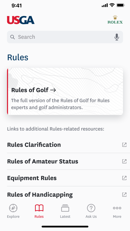 The Official Rules of Golf - 7.0.0 - (iOS)