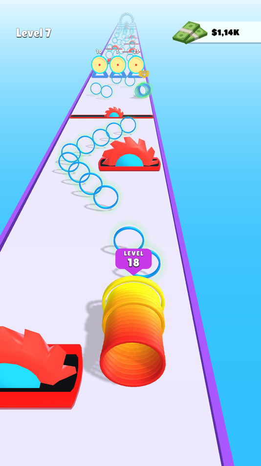 #6. Circle Stack Run (iOS) 由: Aden Games