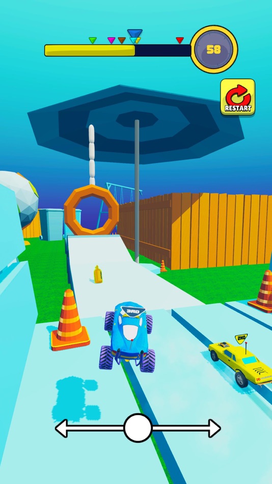 #3. Tiny Race 3D (iOS) 由: Fatih Metehan ERDEN