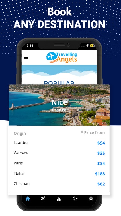 Travelling Angels: Booking App