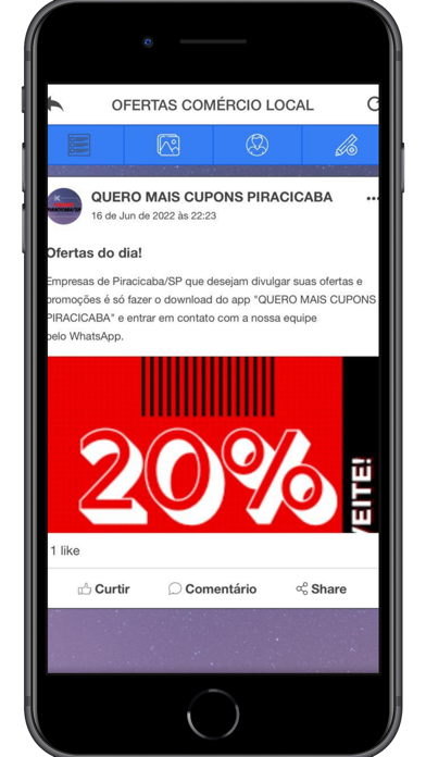 QUERO MAIS CUPONS PIRACICABA Screenshot