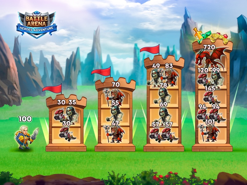 Battle Arena: Aventuras de RPG screenshot 12