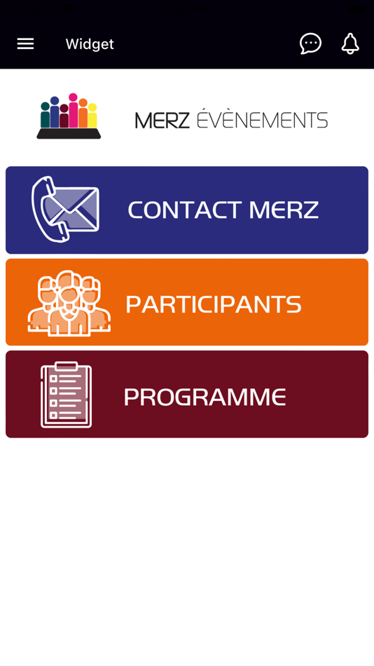 #1. Merz Evènements (iOS) 由: Invent-App