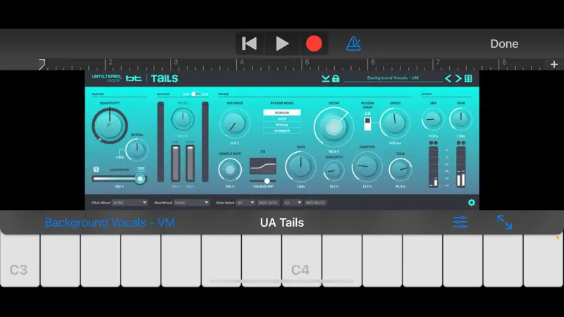 Tails - Dual Reverb screenshot 4 of 4