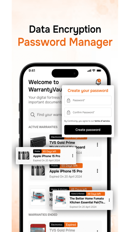 #3. Warranty Vault (iOS) 由: Nimesh Patel