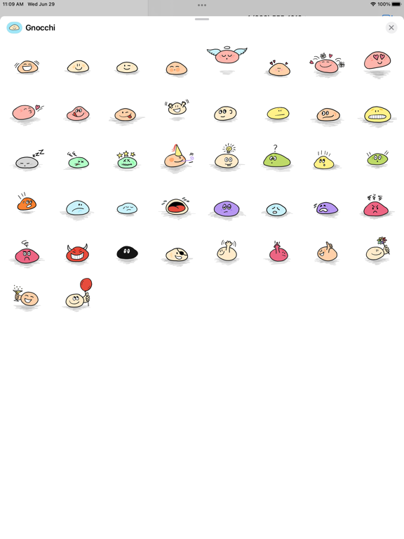 Screenshot #6 pour Gnocchi Emoji