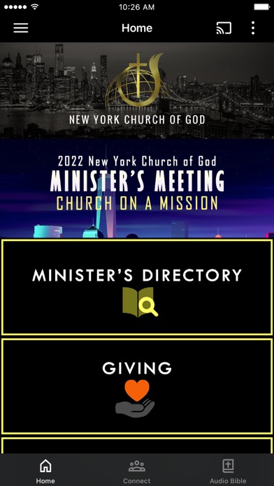 Screenshot 1 of New York Church of God App