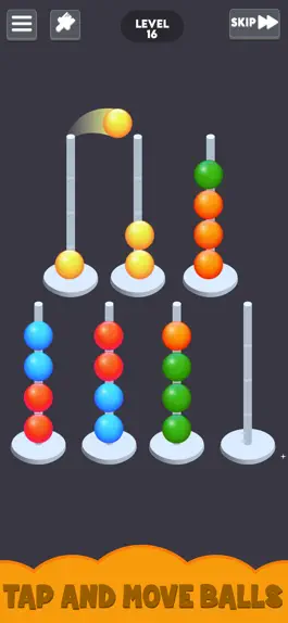 Game screenshot Ball Hoop Stack: Ball Sort 3D mod apk