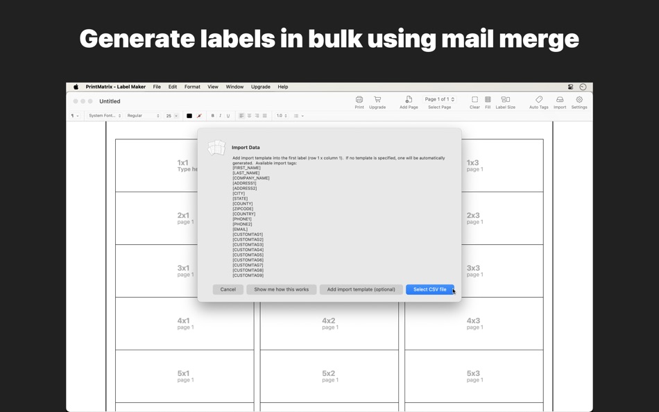 #2. PrintMatrix - Label Maker (macOS) 由: Aidaluu Inc.