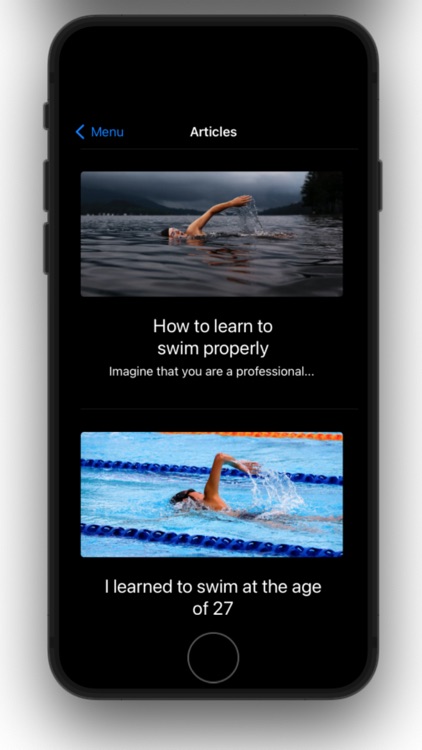 Hard swimming training screenshot-4