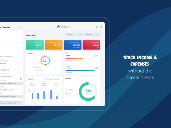 Landlord Studio iPad screenshot 4 - Business app