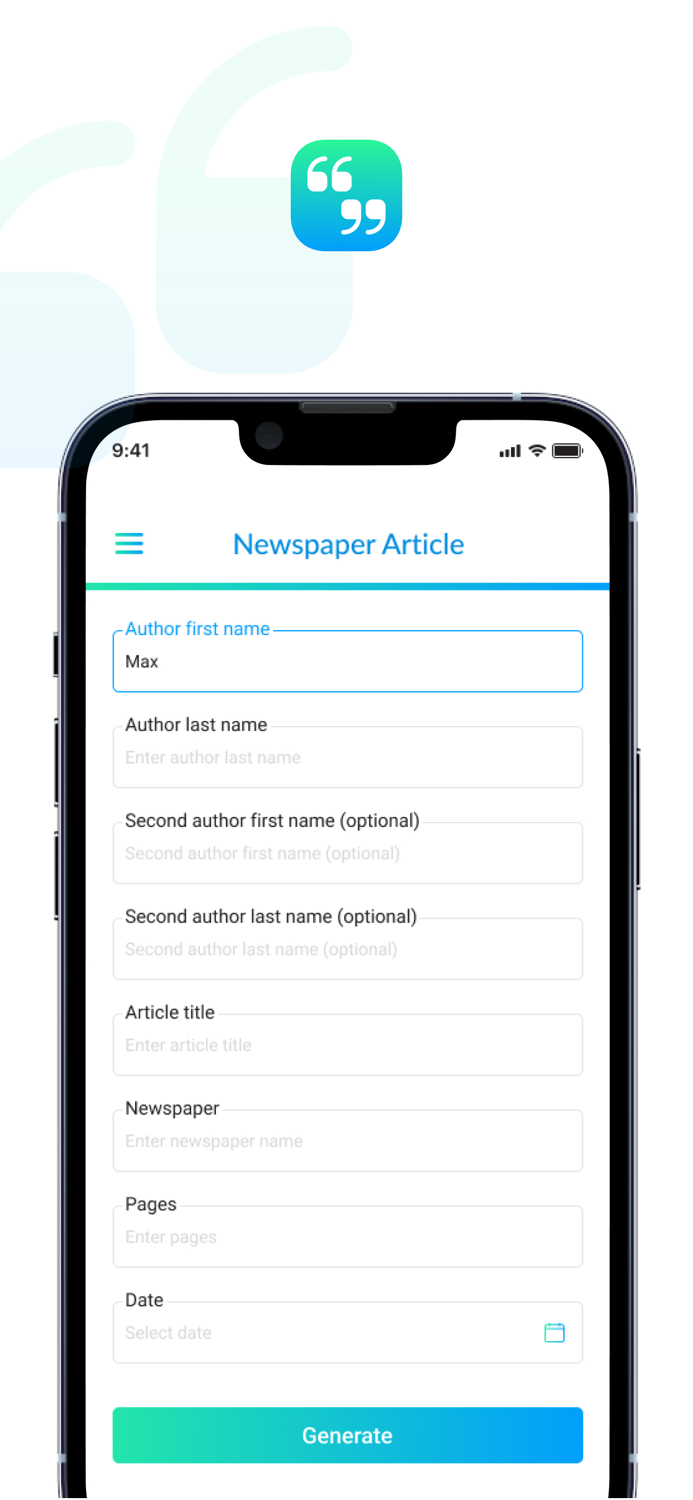 IEEE Citation Assistant