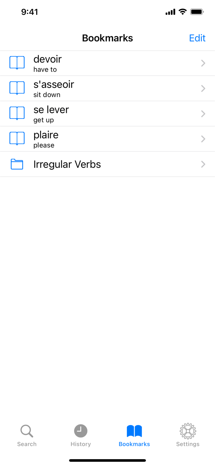 Les Verbes - French Verbs