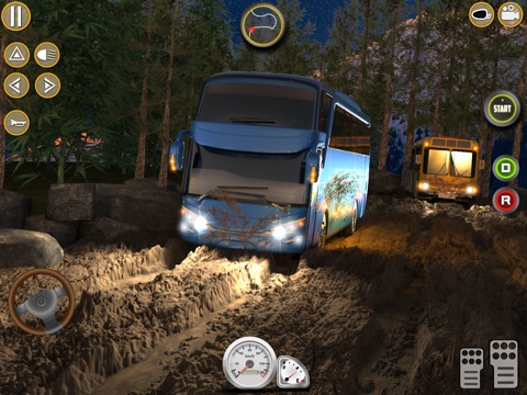 Offroad Mud Bus Simulator Gameのおすすめ画像1