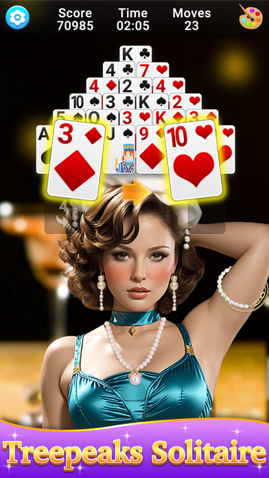 Solitaire Collection Girls Screenshot