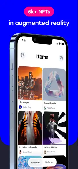 Game screenshot V-Art: NFT и VR галереи в 3D mod apk