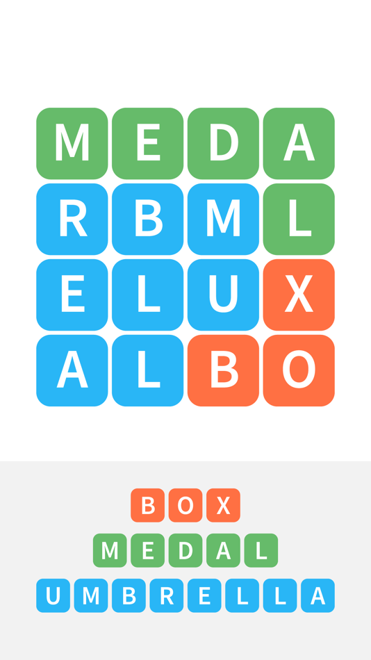 #2. Word Game - swipe the words (iOS) 由: Vikentii Zemskov