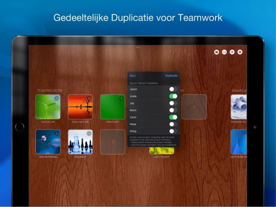 QuickPlan - Gantt Diagram Plan iPad app afbeelding 9