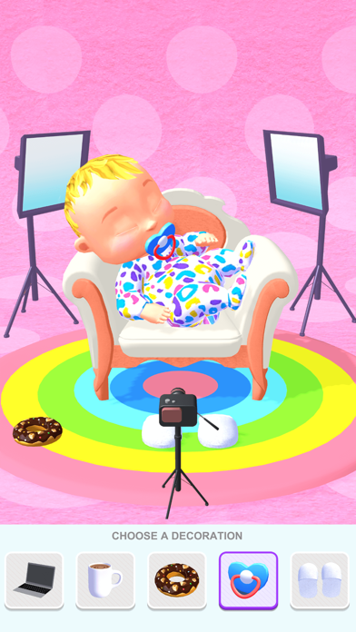 Newborn Photoshoot Screenshot