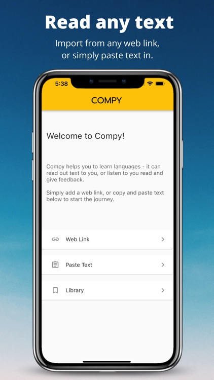 Compy – Read aloud, get fluent screenshot-0