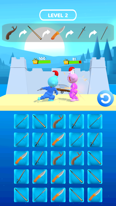 Merge Evolver Fight Screenshot