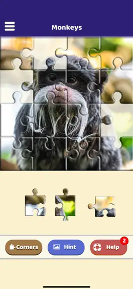 Game screenshot Monkey Love Puzzle apk
