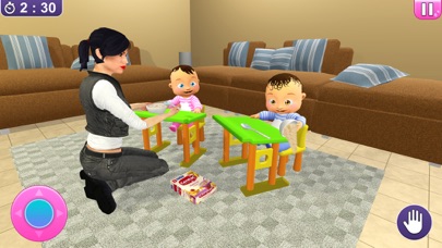 Newborn Twin Baby Mom Games 3D Screenshot