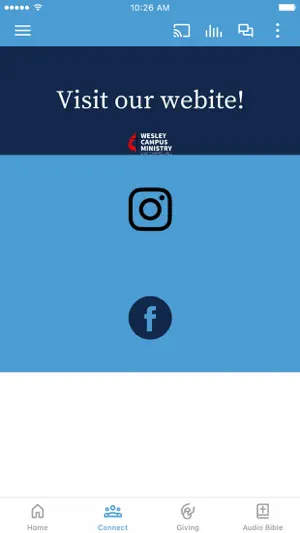UNC Wesley Campus Ministry screenshot 2