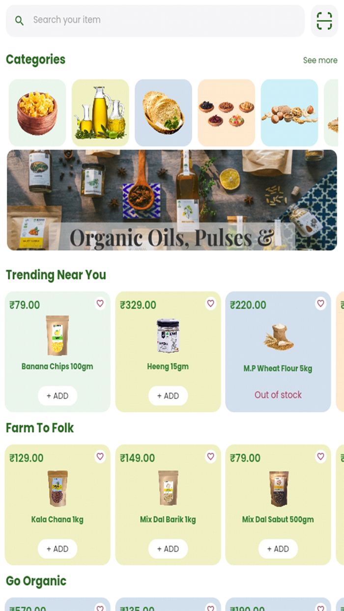 KIWI-Grocery delivered in mins