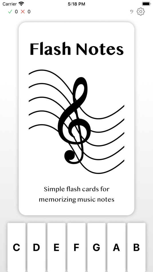 #1. Flash Notes Flash Cards (iOS) 由: James Tosspon