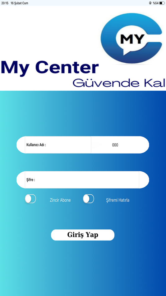 #1. MyCenter Alarm (iOS) By: Mustafa Bektas