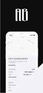 ARTISAN BARBER screenshot #1 for iPhone