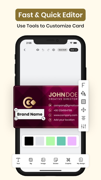 Business Card Maker - Creator screenshot-2