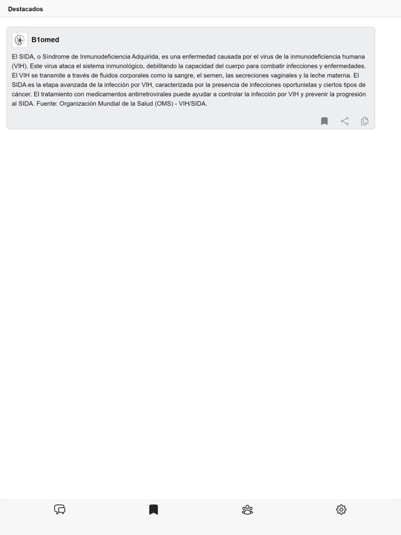 B1omed iPad screenshot 4 - Medical app