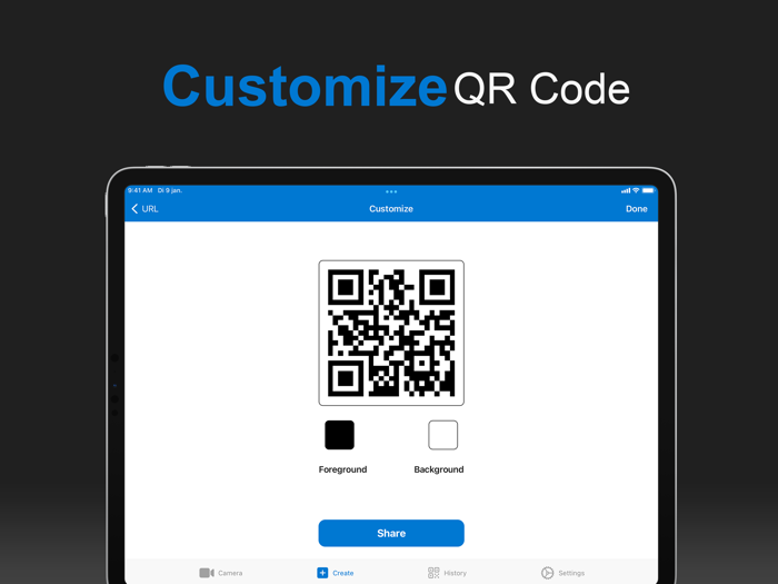 QR Barcode Scanner and Reader