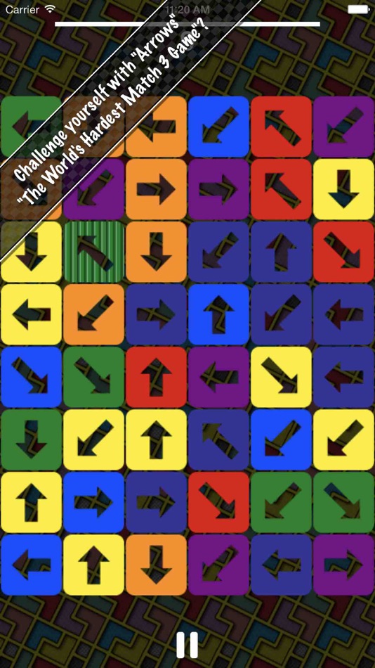 #5. Unmatched - Match 3 With Style (iOS) Podle: Kevin Brain