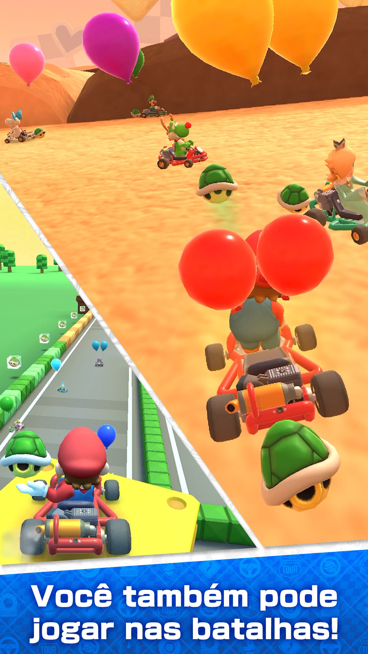 Screenshot do app Mario Kart Tour