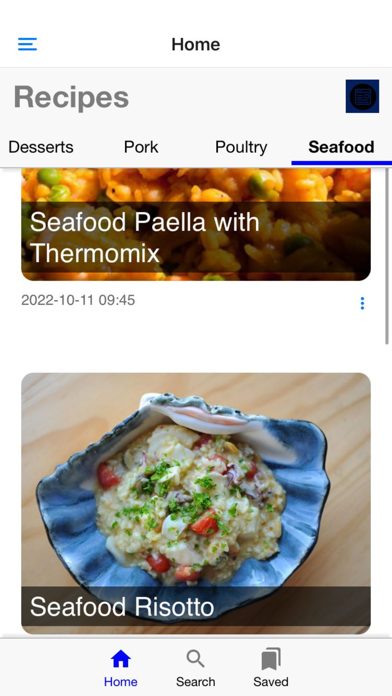 Recipes for Thermomix app Screenshot