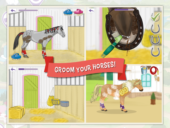 HORSE CLUB Horse Adventures iPad app afbeelding 5