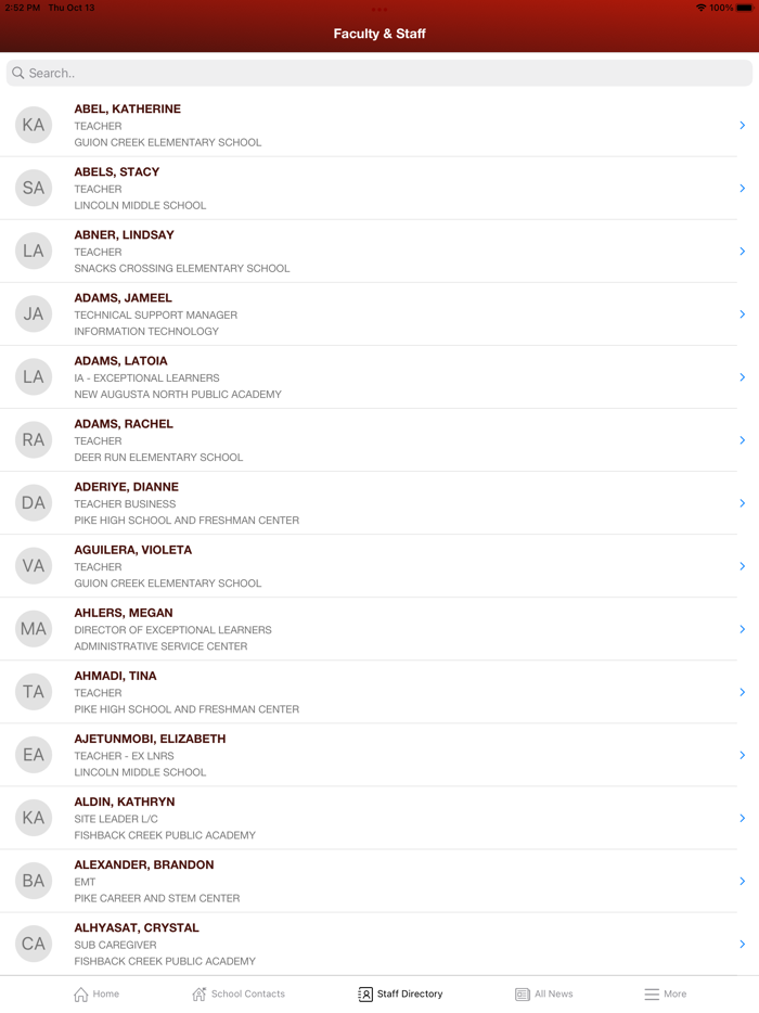 MSD of Pike Township