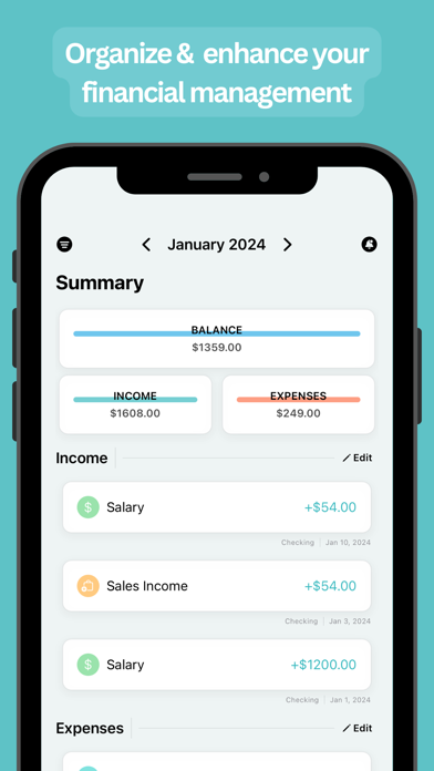 Budget Planner App - Budge screenshot n.1
