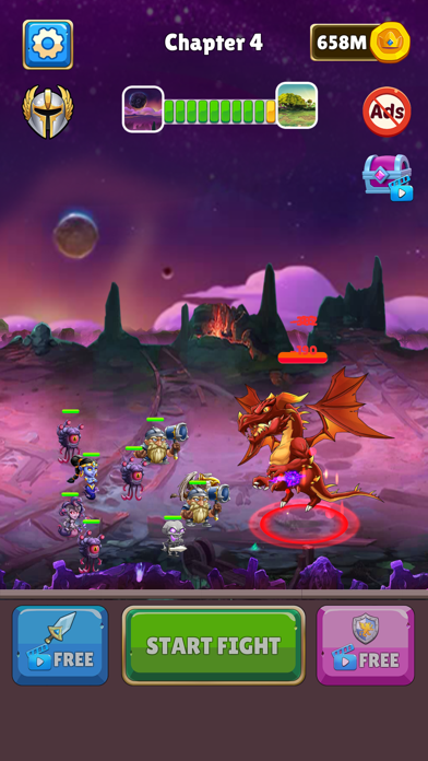 Epic Super Merge Dragons Screenshot