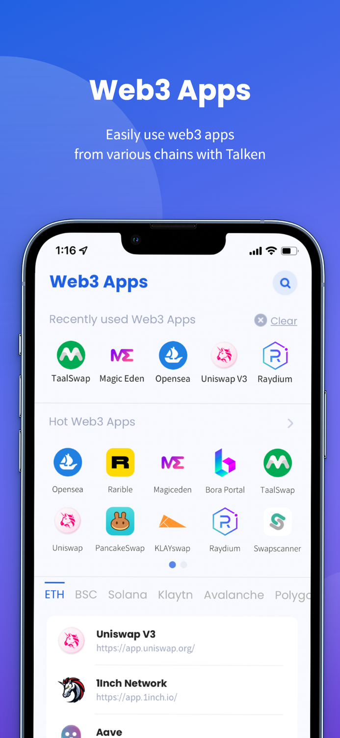 Talken Web3 Wallet and NFT Suite