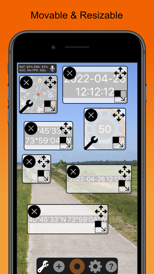 #5. Timestamp Camcorder: GPS, Maps (iOS) Bởi: Christian Neubauer